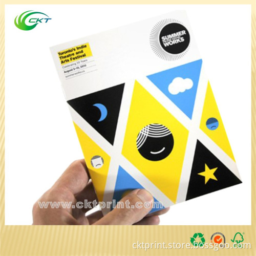 One Color Specifications Printing with Saddle Stiching (CKT-BK-283)